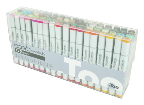 Too コピック スケッチ 72色 Cセット | 文具百貨