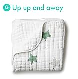 aden + anais (エイデンアンドアネイ) ブランケット 厚手 おくるみ 出産祝い DREAM BLANKET 【並行輸入品】 G Up up and away