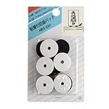 東京防音 天然ゴム 発泡スポンジ(粘着付) HRS-237 黒 Ф23×厚7mm(穴Ф4mm) 10個入