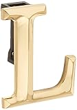 Monogram Letter L Door Knocker - Brass by Michael Healy Designs
