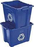 [T-8194591]ラバーメイド　リサイクルボックス　ブルー 57147365