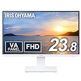 アイリスオーヤマ モニター 24インチ VAパネル ディスプレイ HDMIx1 VGAx1 FHD 1920x1080 75Hz 7ms 非
