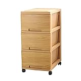 チェスト 収納ボックス 木目調LUGSラグス3段収納ケース ナチュラル   リビング収納