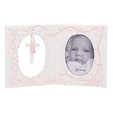 4 Photo Frame with Cross for Baby Girl [並行輸入品]