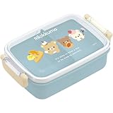 サンエックス(San-X) リラックマ スクエアふわっとタイトランチボックス KA26501 H105×W170×D60mm