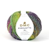 ディーエムシー(DMC) PIROUETTE XL ピルエット 毛糸 極太 #1100 緑暖色系 200g 300m DMC8154