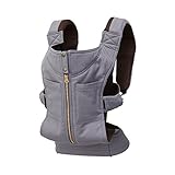 キューズベリー おんぶ抱っこひも インナーメッシュ アースグレー