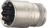 TRUSCO ソケット 12角タイプ 差込角12.7 対辺14mm T414W