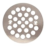 サテンニッケルラウンドシャワーGrate Drain 4 – 1 / 4 "交換用カバー