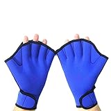 A-CRAFT パドル グローブ サーフグローブ ブルー 水泳 ネオプレーン ウエットスーツ 素材 (Lサイズ)