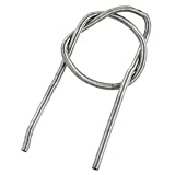 uxcell 発熱体コイル 350mm 長さ 4mm直径 ヒーター ワイヤー 800W 220VAC