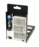 Wiha 75999 System 4 Slotted Phillips Hex Inch and Metric Interchangeable Bit Set, 26-Piece by Wiha