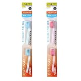 フクバデンタル キスユーフラットレギュラー替ブラシM ふつう ×2セット