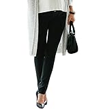 Angeliebe エンジェリーベ マタニティ パンツ あったか 裏フェルト タッチ 起毛 スキニーパンツ 産前 産後 対応 ズボン 裏起毛 アジャスター調節可 妊婦服 7号 ブラック 21502 2