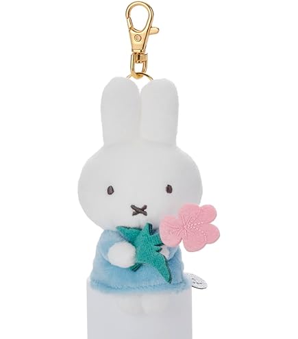 Amazon.co.jp: MIFFY and ROSE マスコットキーチェーン ピンク : おもちゃ