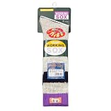 パイルハーフスキーソックスライン入り・1足 S4611 うすいモクグレー F/ライン入