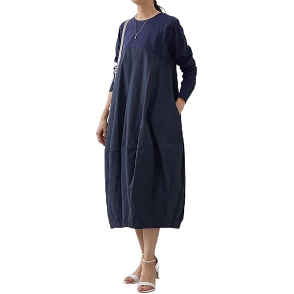 【ラスト1点！】BEARDSLEY ビアズリー シフォンデニムギャザーワンピース BEARDSLEY / ビアズリー シフォンデニムギャザーワンピース