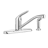 American Standard 4175701.0019999999 Colony Choice 1-Handle Kitchen with Side Spray Faucet, Polished