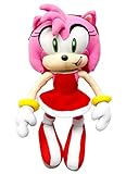 ソニック・ザ・ヘッジホッグ エイミー・ローズ ぬいぐるみ 高さ9インチ