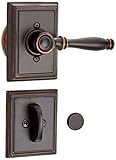 Schlage f94-bir-add Birminghamダミー内部パックデッドボルトカバープレート、、 F94BIR716ADD 1