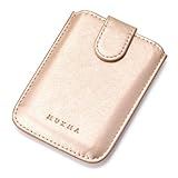 【coco iine】スマートフォン カードポケット 貼り付け ステッカー シール 背面ポケット マルチ対応 定期券 ICカード RFID スキミング防止 軽量 スリム iPhone Android カードケース シンプル カード入れ (ゴールド) [並行輸入品]