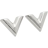 [ルイヴィトン]ピアス アクセサリー スタッズ イヤリング エセンシャル V シルバー レディース LOUIS VUITTON M63208 [並行輸入品]