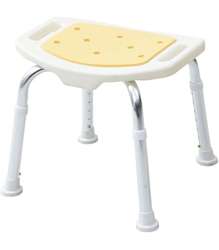 Amazon.co.jp: アズワン ナビス シャワーいす(マット付き角型)背付