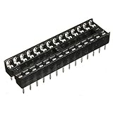 10個セット 28 ピン IC DIP 2.54mm ワイド インテグレート サーキット ソケット アダプター 並行輸入品