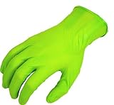 Showa Best 7705PFT N-Dex Free Nitrile Glove, Powder Free, 9.5" Length, 4 mils Thick, Medium (Pack of