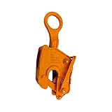 三木ネツレン 竪吊クランプ V25L型 ワンタッチ安全ロック式 V25L10A 使用荷重10t クランプ範囲0～50mm 荷重に比例しクランプ力が増加する構造 コT【代不】