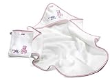 【シュタイフ】Steiff ベビー用品 バス タオル セット ピンク 約100cm Steiff Little Circus Teddy Bear Bath Set 238826