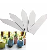 パックの100植物ポットマーカープラスチック庭ステークタグ保育園ラベル4インチガーデン用品E5M1