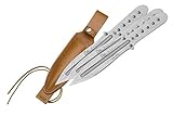 Magnum 02MB164 Bailey Ziel 3-Piece Throwing Knife Set, Steel [並行輸入品]