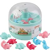 無限チャレンジ ミニ クレーンゲーム 子供 おもちゃ ミニ恐竜 キャッチャー 卓上 玩具 ミニがちゃ インタラクティブ 幼稚園 ギフト (桃)
