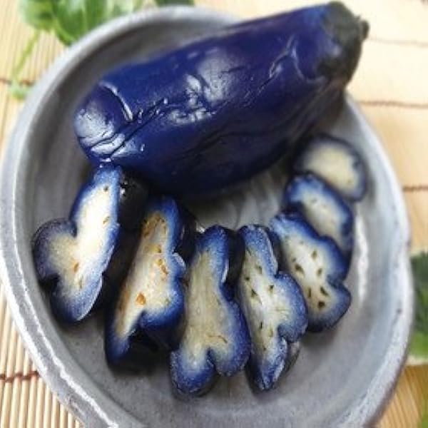 Amazon.co.jp: 十全茄子 新潟 なす 朝採れ 黒十全茄子 やまちゃん農園