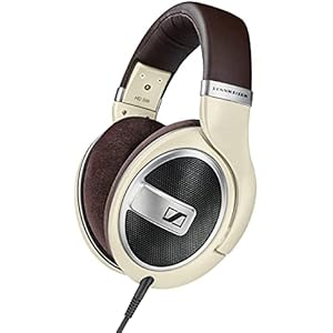 ゼンハイザー(Sennheiser) ヘッドホン 有線 HD 599 開放型 オープン型 アイボリー 【国内正規品】