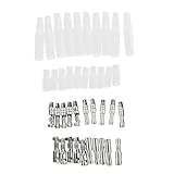 IPOTCH 40枚/入り　オートバイ　3.9mm　錫メッキ　弾丸コネクタ　オス　メス　端子　　耐久性 互換性