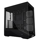 Lian Li VECTOR V100 Black ピラーレス PCケース LEDストリップ 小物展示スペース [V100X]