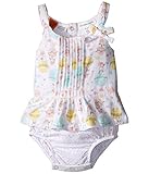 [パンプキン パッチ] Pumpkin Patch Kids ガールズ Sleeveless Pintuck Bodysuit (Infant) ワンピース Clean White 6-12 Mont