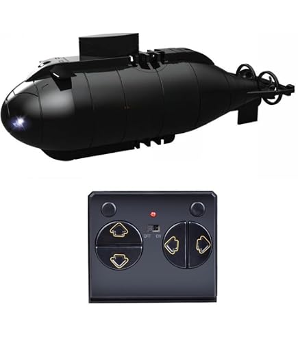 Amazon.co.jp: ラジコン潜水艦RC潜水艦モデル充電式RCボート水槽用防水