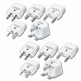 ヤザワ 海外用電源プラグセット A・B・C・O・BFタイプ 5種セット 2個セット 海外用 変換アダプタ KPS5-2P