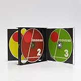 オーバルマルチメディア日本製24mm厚マルチCDケース3枚収納ブラック 3個 ブルーレイケースにも最適