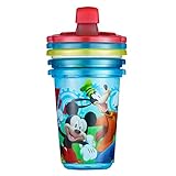The First Years Disney Take & Toss Sippy, 10 Ounce, Disney Jr Blue by The First Years