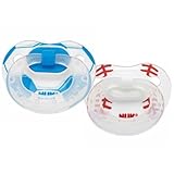 NUK BPA FREE Classic Silicone Sports Pacifier Baseball & Soccer - Size 1 by NUK [並行輸入品]