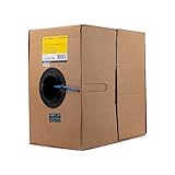 StarTech.com Cat5e対応長尺LANケーブル 304.9m ブルー リール巻き箱入りタイプ UTP WIRRJ45BLRL