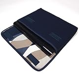 suono ハンドメイド Sony Tablet S ケース「FILO」（ネイビー・ウェーブ）*