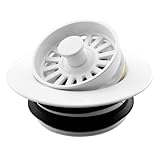 d2124 – 50ユニバーサルDisposalリングとストレーナストッパーinホワイト – disposer-yow