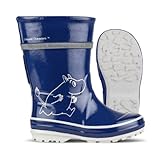 ノキアンフットウェア×ムーミン　コラボラバーブーツ　長靴 (29（18.0～18.5ｃｍ）, ダークブルー)