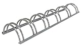 curve-itスチールバイクラック – Fits 6 Bikes