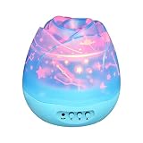 Fetta Star Night Light、ナイトLED照明ランプ4 LED付き、3モデルライト回転夜間照明子供部屋、寝室、リビングの部屋 Fe 931